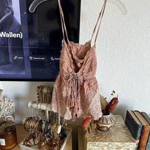 FREE PEOPLE JENNA EMBROIDERED CAMI